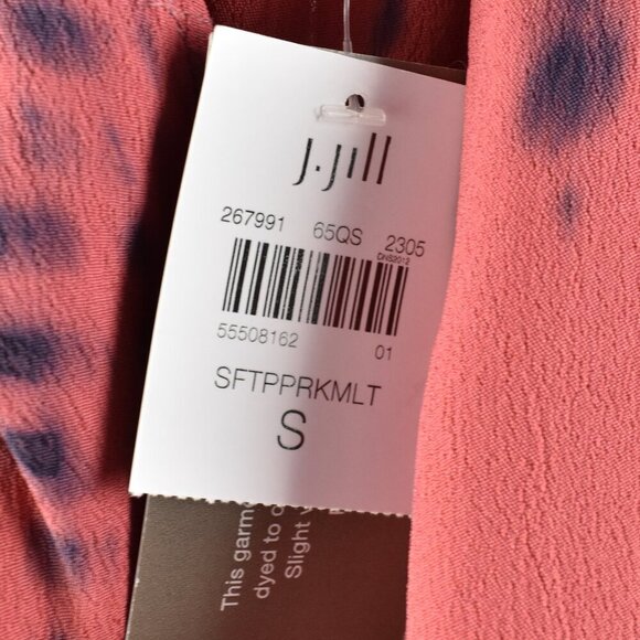 J. Jill Pure Jill Elements Tie Dye Maxi Dress NEW - S - Picture 11 of 11